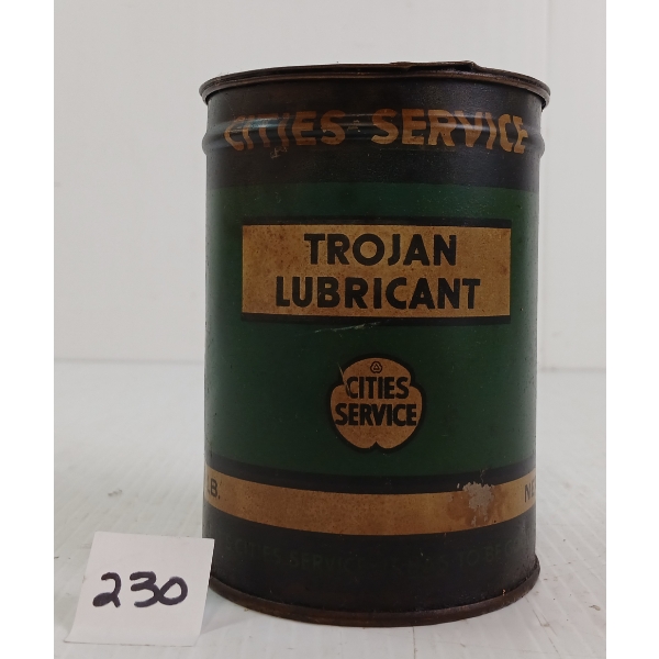 CITIES SERVICE TROJAN LUBRICANT LB