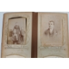 Image 11 : VICTORIAN LEATHERBOUND PHOTO ALBUM W/ CONTENTS
