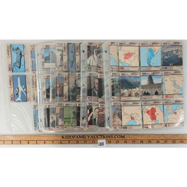 QTY OF DESERT STORM GEOGRAPHY, LEADER & GOVERNMENT CARDS