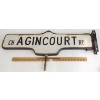 Image 1 : AGINCOURT RD. DBL SIDED STREET SIGN