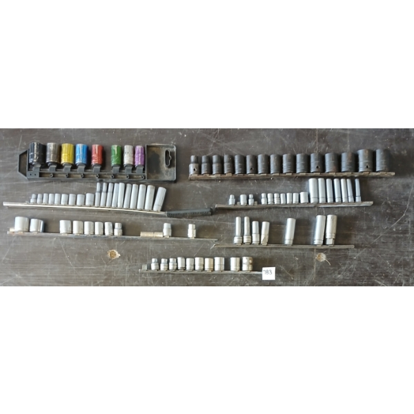 QTY OF IMPERIAL & METRIC SOCKETS