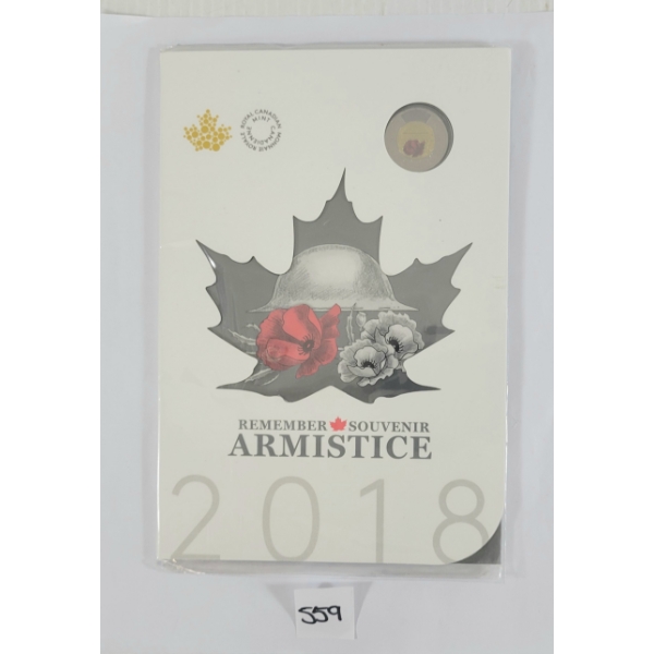 2018 RCM REMEMBER SOUVENIR ARMISTICE MINT SET