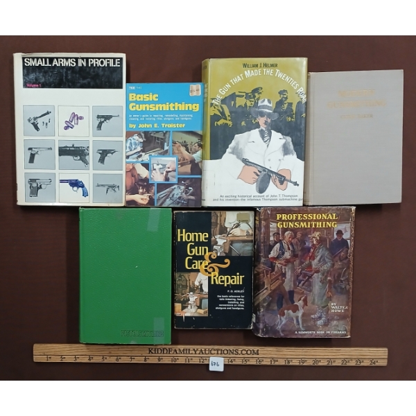 LOT OF 7 - FIREARM / GUNSMITH PUBLICATIONS - INCL 1969 "THE GUN THAT MADE THE TWENTIES ROAR," ETC