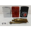 Image 1 : LOT OF 4 - MISC. BUTANE LIGHTERS