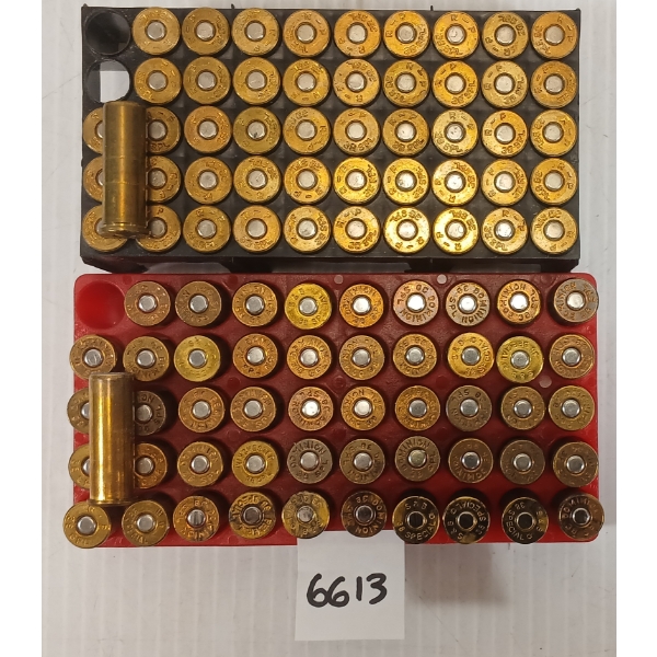 AMMO: 100X MIXED .38 SPL - 148GR - RELOADS