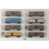 Image 1 : LOT OF 8 - MICRO TRAINS - WABASH, MISSOURI-KANSAS-TEXAS, ATLANTIC COAST LINE, ETC