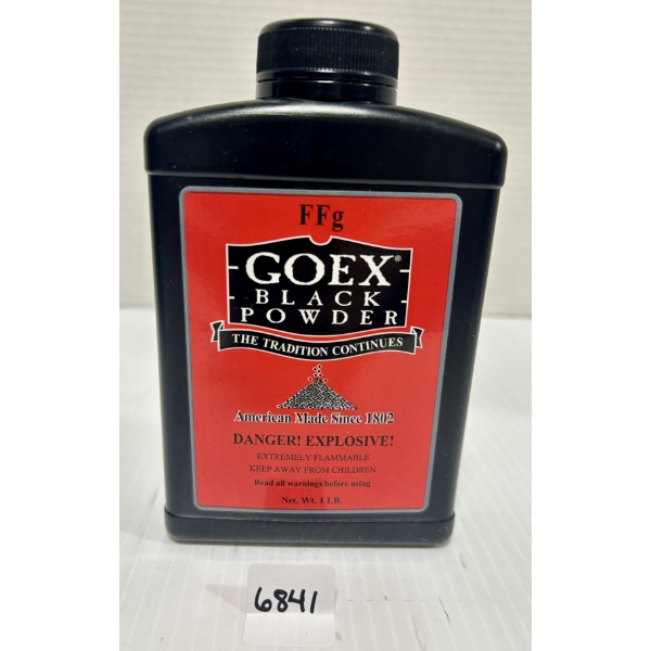 POWDER: 1 LB GOEX FFG BLACK