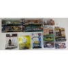 Image 1 : LOT OF 12 - MAISTO, M2 & GREEN LIGHT MODELS - INCL MR. GASKET CO., '85 SILVERADO, FLAT BEDS, ETC