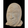 Image 1 : HOODED FACE - SIGNED - STONE