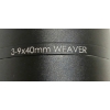 Image 8 : WEAVER 3-9X40 SCOPE W/ RINGS
