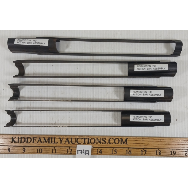 LOT OF 4 - REMINGTON 740 ACTION BARS