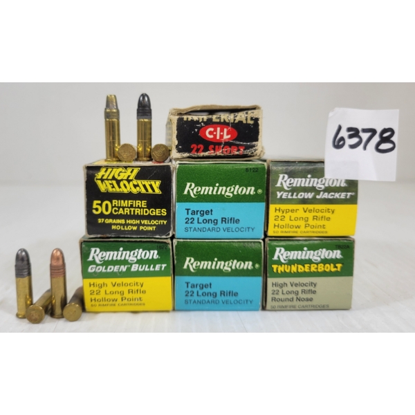 AMMO: APPROX 275X MIXED .22 LR 