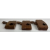 Image 3 : LOT OF 3 - ENGLISH VICTORIAN BEECH/STEEL MINIATURE PLANES