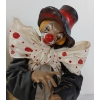 Image 3 : LOT OF 3 - PORCELAIN & CERAMIC CLOWN FIGURINES - INCL WIND UP MUSICAL DOLL & MOTIF ASHTRAY