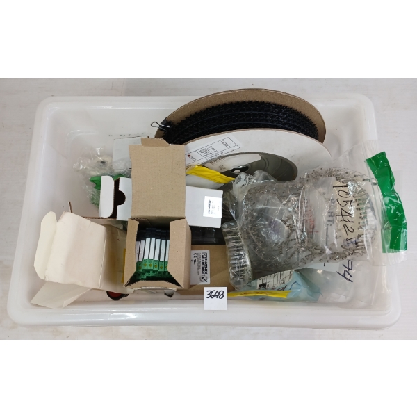 JOB LOT - MISC HARDWARE - INCL WASHERS, CONNECTORS, FILTERS, CHAIN, ETC