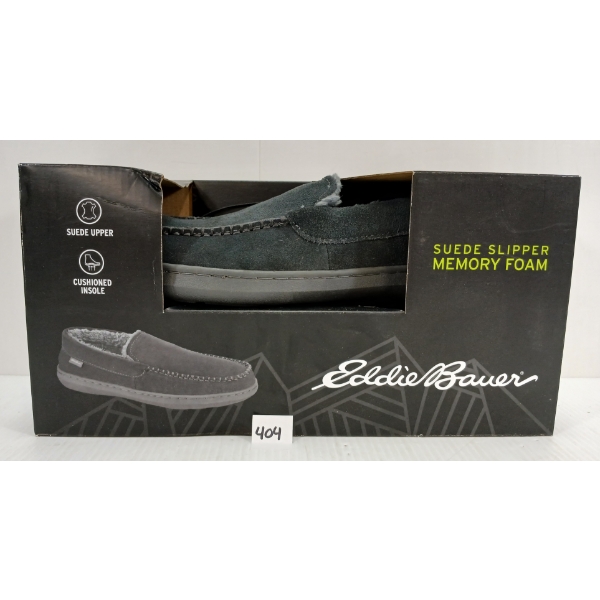 EDDIE BAUER SUEDE SLIPPERS