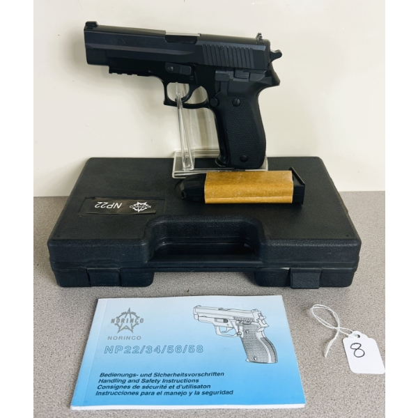 NORINCO MODEL MP22 IN 9X19 - RESTRICTED