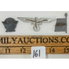 Image 2 : LOT OF 3 - WWII GERMAN INSIGNIA