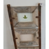 Image 2 : RUSTIC LADDER PICTURE FRAME COLLECTION