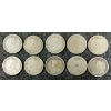Image 2 : LOT OF 10 - 1908-1936 CDN 10 CENT COINS