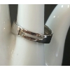 Image 3 : STERLING & MOISSANITE GENTLEMAN'S RING W/ CERTIFICATE