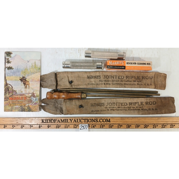 JOB LOT - MARBLE'S OUTING EQUIPMENT CLEANING RODS & TUBES