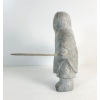 Image 3 : HUNTER W/ SPEAR BY BASIL APTANIK - STONE & ANTLER
