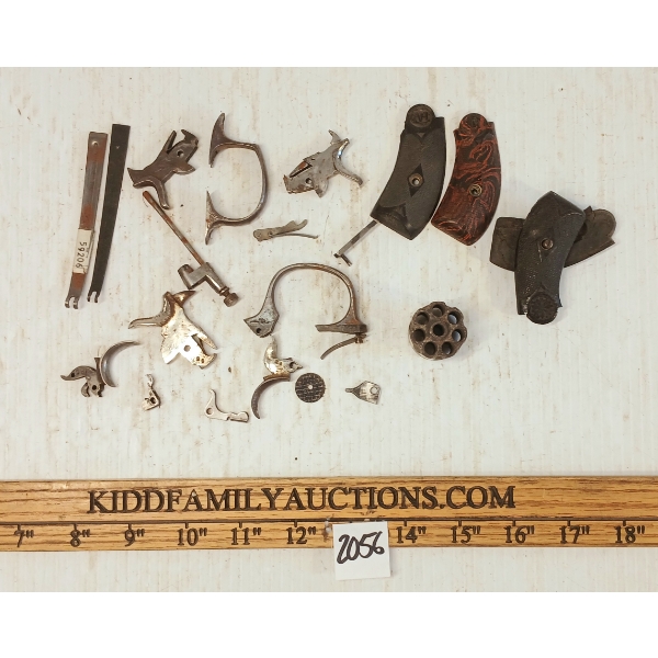 QTY OF BELGIAN HANDGUN PARTS