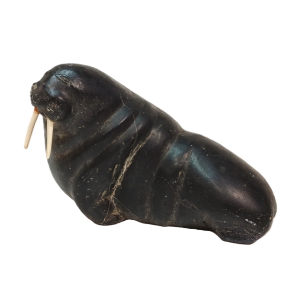 WALRUS BY ABRAHAM KASUDLUAK (PRS CDN ARTIST) - ANTLER & STONE