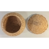 Image 6 : LIDDED GRASS BASKET BY GARMEL RICH
