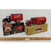 LOT OF 2 - TEXACO DIECAST COIN BANKS - INCL '25 MACK BULLDOG & '30 FUEL TANKER 