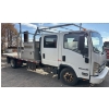 Image 3 : ISUZU DIESEL NPR HD FLATBED TRUCK -  2016 - 85,713 KM