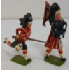 Image 2 : BRITAINS SOLDIERS LEAD FIGURES - NO. 11 THE ROYAL HIGHLANDERS BLACK WATCH