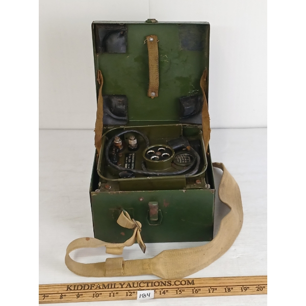 1945 BRITISH PYE RADIO CALIBRATORS CRYSTAL NO. 10 Z.A. 32171