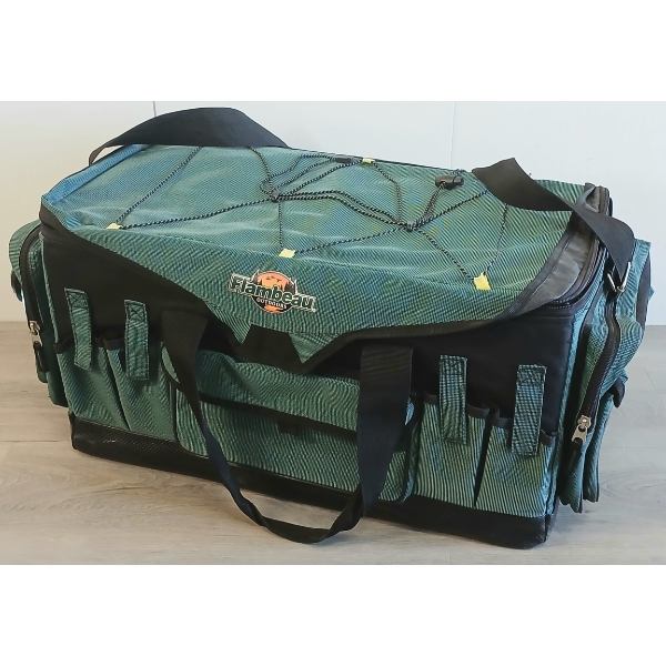 FLAMBEAU OUTDOORS TACKLE BAG W/ CONTENTS
