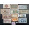 Image 2 : LOT OF 13 - WORLD BANKNOTES - INCL 1864 CONFEDERATE STATES AMERICA $10