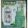 Image 2 : LOT OF 2 -FUNDAMENTALS 4-TIER SHELVES