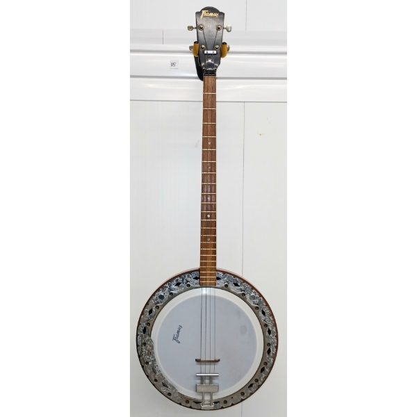 FRAMUS BANJO - VINTAGE WEST GERMAN RESONATOR DESIGN - C. 1950s