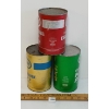 Image 3 : LOT OF 3 - ESSOLUBE XD-3, HDX PLUS, & HD MOTOR OIL CANS