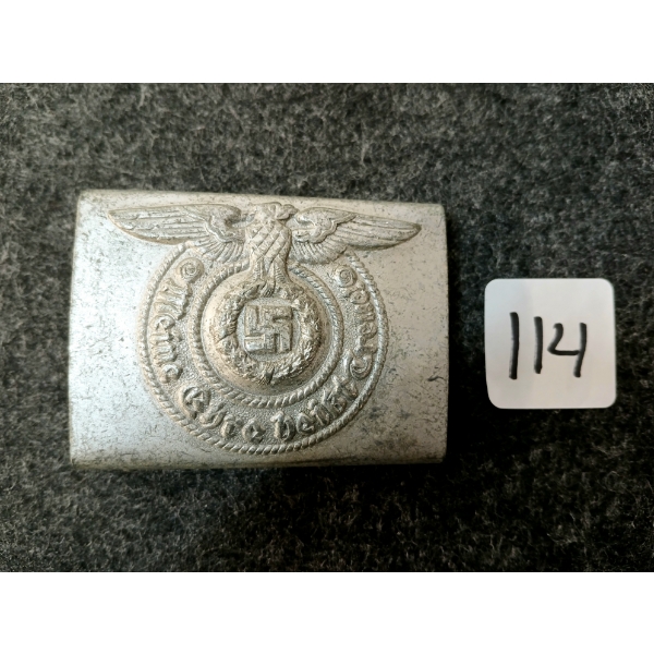 WWII GERMAN WAFFEN-SS BELT BUCKLE