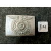 Image 1 : WWII GERMAN WAFFEN-SS BELT BUCKLE