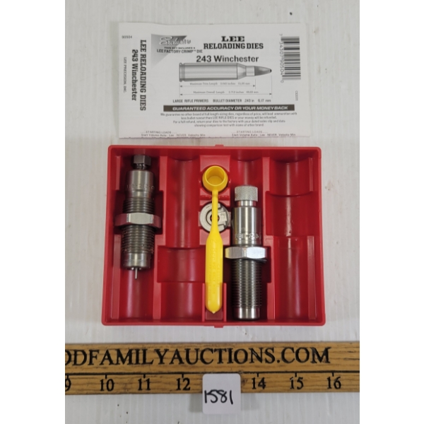 LEE .243 WINCHESTER RELOADING DIES