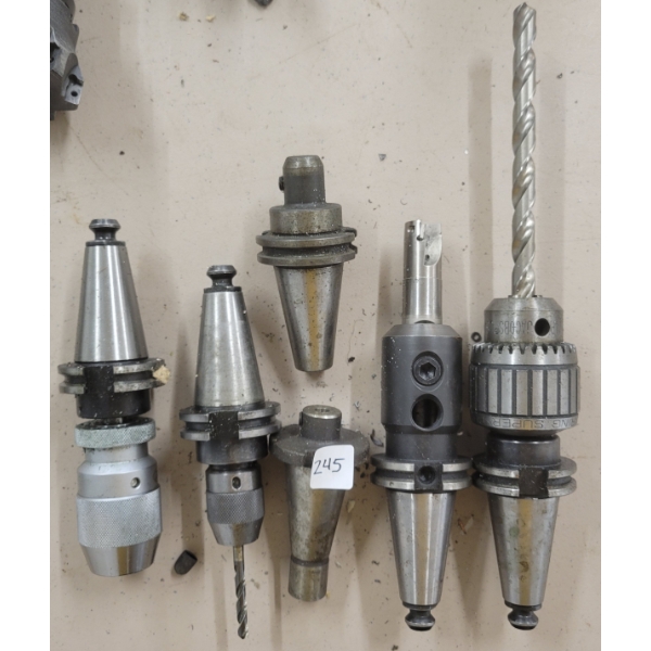 LOT OF 6 - CAT40 COLLET CHUCKS