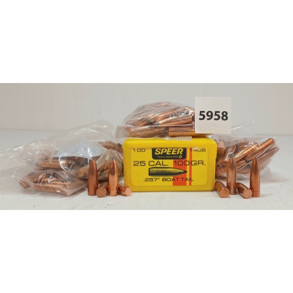 BULLETS: 229X MIXED .25 BULLETS