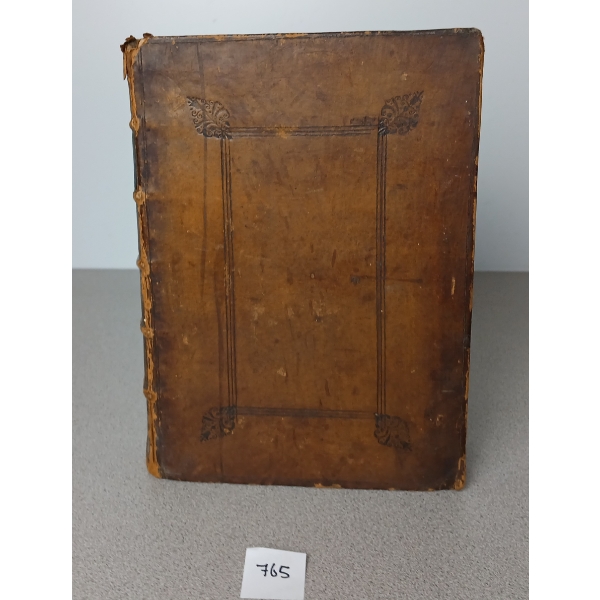1706(?) "JULII CAESARIS OPERA OMNIA" - IN GRECO-LATIN 