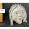 Image 2 : WOMAN'S FACE - SIGNED - STONE