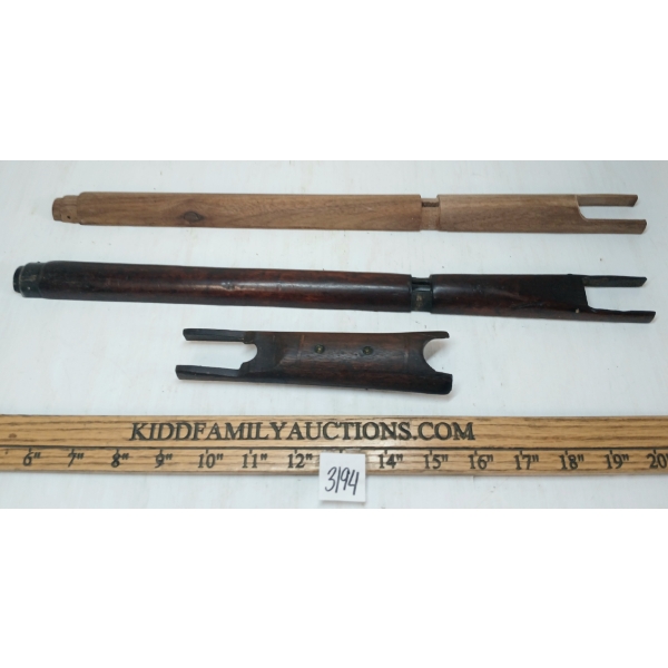 LOT OF 3 - NO. 1 MK III FRONT & REAR HANDGUARDS