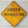 Image 1 : HIDDEDN INTERSECTION ROAD SIGN