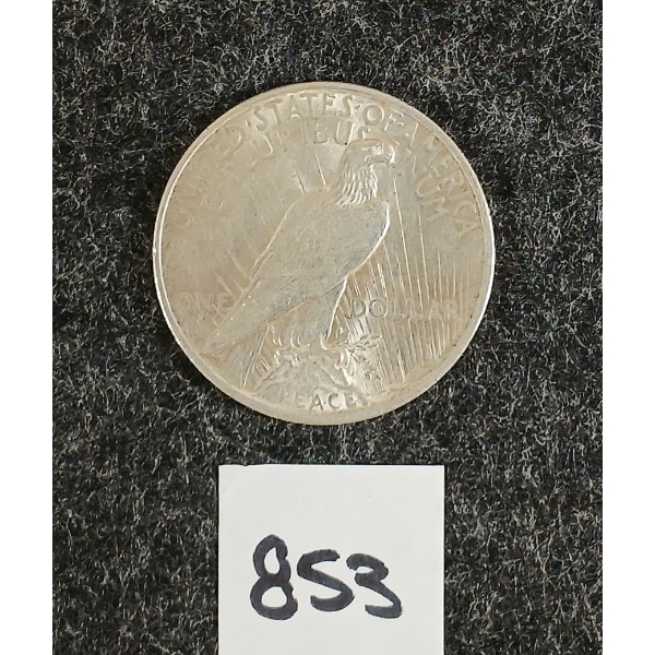 1922 U.S. PEACE SILVER DOLLAR 