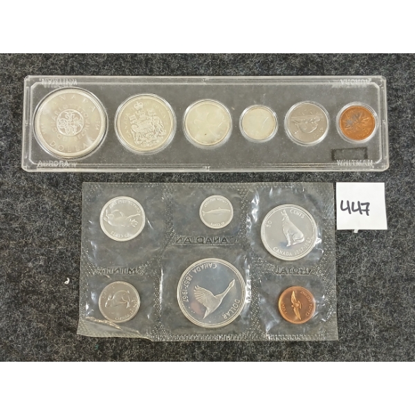 LOT OF 2 - 1964 & 1967 CDN PROOF SETS